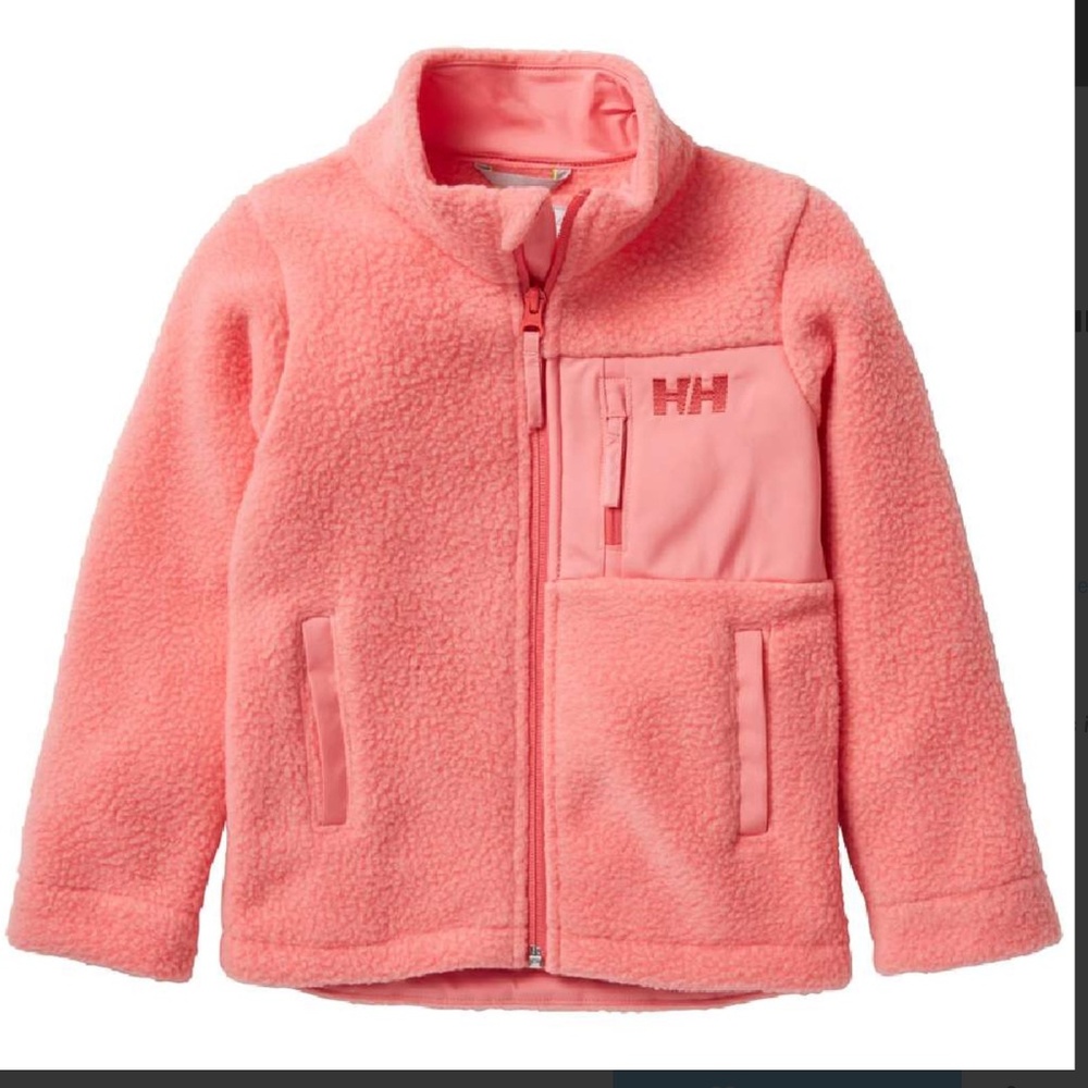 Helly Hansen Kids Pink Champ Pile Sherpa Jacket